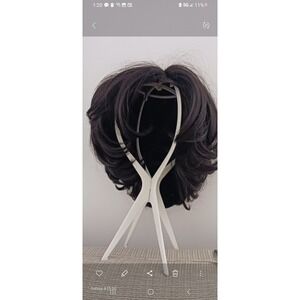 Womens Wig Layered Shoulder length Black